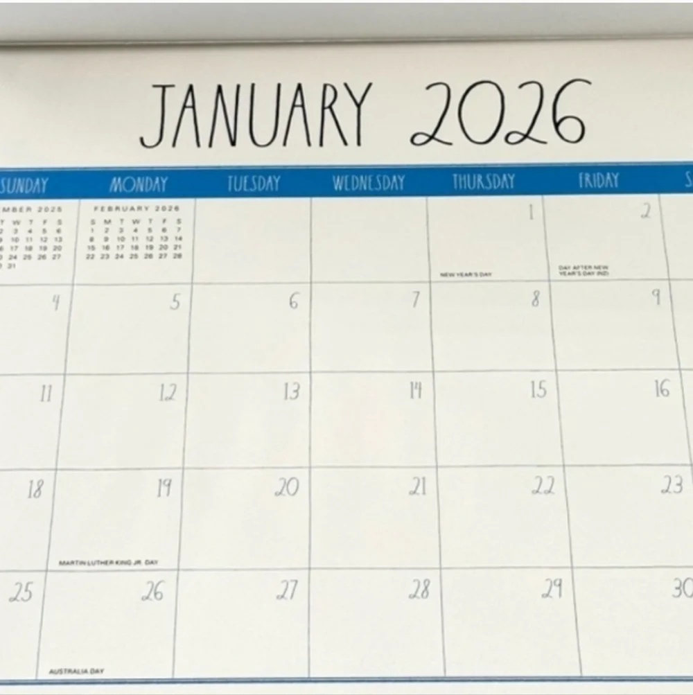 Rae Dunn Magnetic Monthly Pad